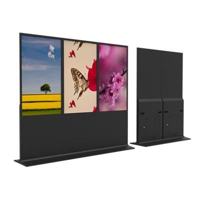 China Indoor Single Digital Advertising Machine Vertical Digital Signage 65inch LCD Capacitive Touch Screen Digital Signage And Displays for sale