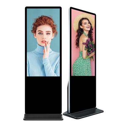 China Built-in stereo speaker 2 x 10W Floor-standing (max) 65 inch digital advertising machine LCD display digital display for advertising for sale