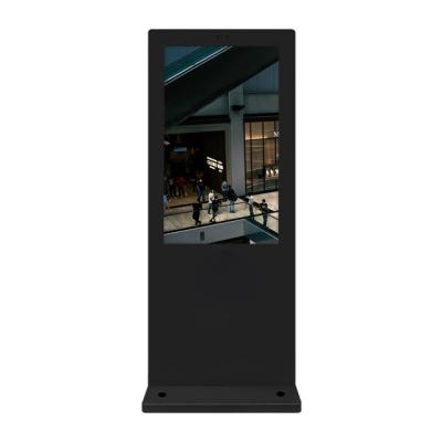 China 55 inch screen signage screen lcd digital display advertising kiosk large touch screen panel vertical outdoor vertical advertising machine for sale