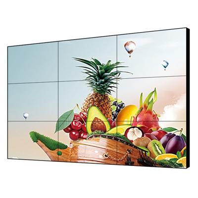 China Indoor screen 2x2.3x3 65 inch lcd digital signage wallvideo display wall lcd advertising splicing screen for sale