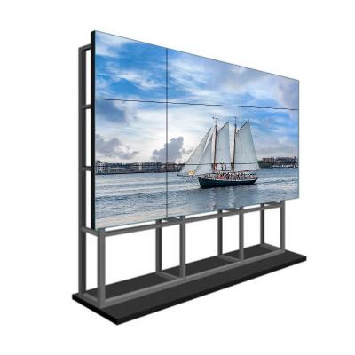 China Large Splicing LCD Digital Display Video Wall 46 49 55 65 Inch 0.88/1.7/1.8/3.5mm Screen Ad Optional Indoor Seam for sale