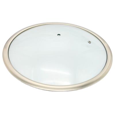 China Sustainable Professional Manufacture T-shaped Hot Pot Lid Tempered Glass Lid Cooking Pot Lid for sale