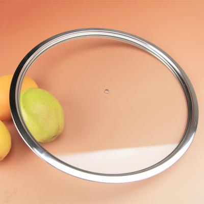 China Sustainable Tempered Glass Cover Lid For Jars Cookware for sale