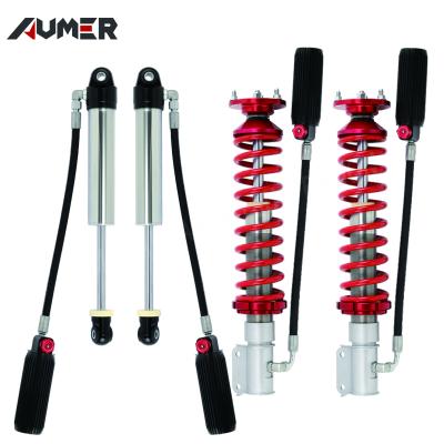 China remote suspension mtb 4wd nitrogen tank steel/aluminum parts off road shock absorber for PAJERO I/O for sale