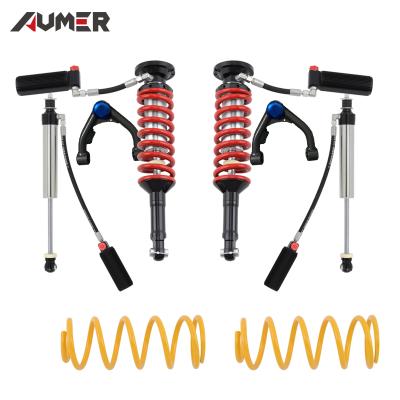 China Aumer steel / aluminum off road suspension kit 4x4 off road adjustable nitrogen compression coil over for pajero for sale