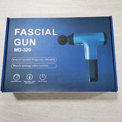 China Body Hotsale Amazon Wish Drop Shipping Physiotherapy Mini Fascial Massager Message Gun 30 Speed ​​LCD Muscle Vibration Gun for sale