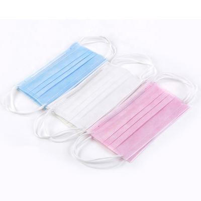 China Adult Adult Pink Disposable Medical Face Mask 50 Pcs A Type IIR Box Hot Sale White List for sale