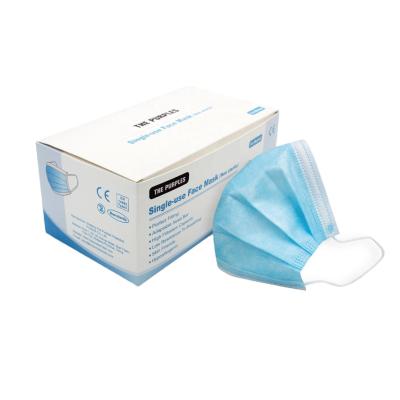 China Wholesale Stock Medical Mask Comfortable 3 Ply Disposable Hospital Surgical Medical Face Mask for sale