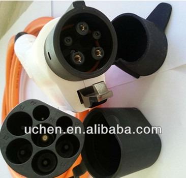 China residential & Commerical Male For Chevy Volt EV Charger Chevy Volt EV Euro Charger / Chevrolet Volt Plug To Female for sale