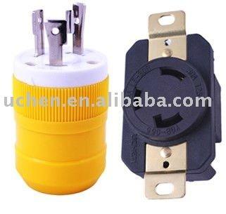 China Industrial Locking NEMA L6-30 Plug for sale