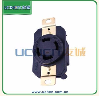 China YGB-054 Industrial NEMA L14-30 2P+N+E US Locking Plug And Socket for sale