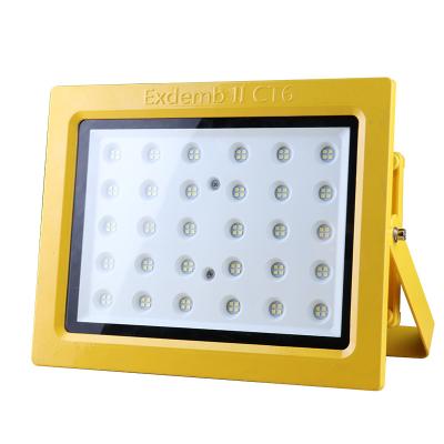 China Chemical Industry Explosion Proof Lights Atex Gas Station Led Lightweight Explosion Proof Industrial Light for sale