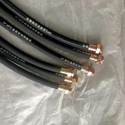 China Lowest Petroleum Base Hydraulic Fluids Rate Spiral High Pressure Hydraulic Rubber Hose Steel Wire Eaton Hydraulic Hose for sale