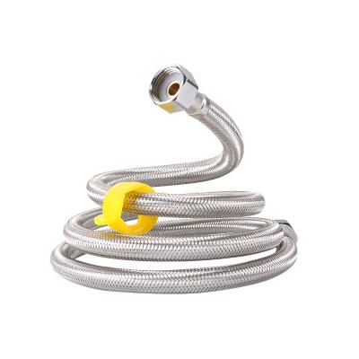 China Indoor / Outdoor High Pressure Metal Gas Hose Ss304 Stainless Steel Braided Flexible Line / Hose / Tube for sale