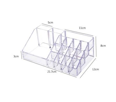 China Wholesale hot sale viable acrylic makeup organizer display tray on desk high quality with low price for sale