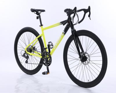 China 700C 18SPEED ALUMINUM HIGH END STEEL ROAD BIKE WITH DUAL COLOR for sale