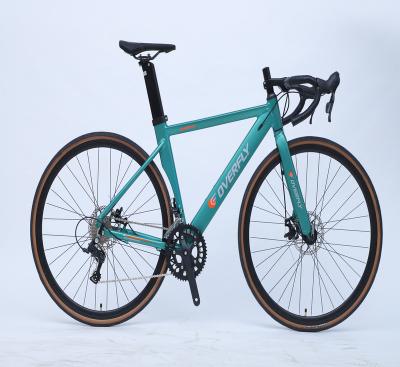 China Hot Selling 700c Aluminum Alloy Used Cheap Price Racing Adult High Quality Alloy Frame Road Bike Gravel Bicycle Custom Box Bike for sale