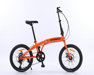 China Steel FOLDING BICYCLE FOLD UP BIKE BACK 7 SHIP WITH CHEAP PRICE for sale