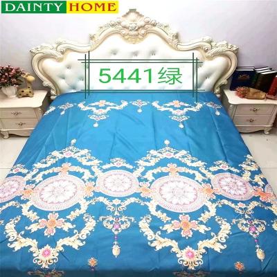 China Breathable Floral bed sheet colorful printed home bedding cheap price bed sheet fabrics for sale