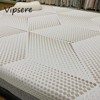 China Breathable Home Textile Knitted Jacquard Ticking Fabric For Mattress for sale