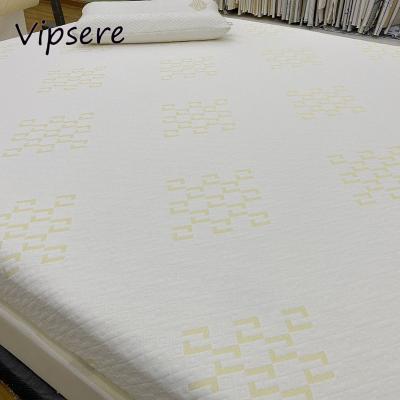 China Breathable Elastic 100% Polyester Knitted High Quality Medium Weight Mattress Fabric for Mattress Covers for sale