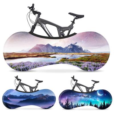 China Stars Series Eco-friendly Washable Scratch-proof Indoor Scratch-proof Bag Series Bicycle Wheel Cover Elastic for sale