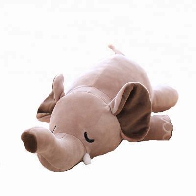 China Small Eco-Friendly Elephant Soft Plush Pillow Stuffed Animal for sale