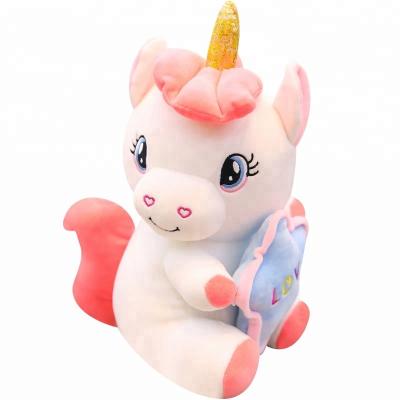 China Shanghai Eco-friendly Plush Unicorn Star Shaped Soft Stuffed Pillow Fashion Cute Design for sale