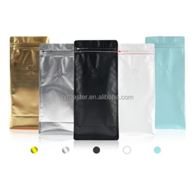 China Packaging Bag 250g 500g 1000g Professional Color Moisture Proof Matte Coffee Bags Comic Coffee Bags for sale