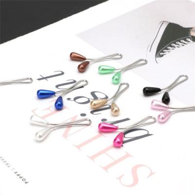 China New Trendy Wholesale Muslim Accessories U Shape Strong Magnetic Hijab Clips Pins Brooch For Women for sale