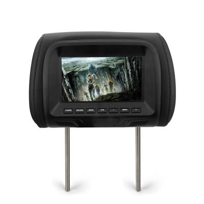 China OEM/ODM Remote Control Detachable 7 Inch TFT LCD Car Headrest DVD Player for sale