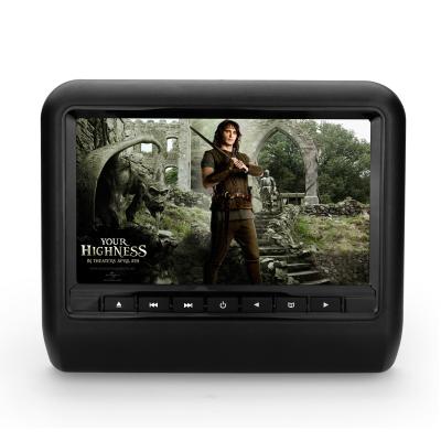 China Full Function Car Headrest Remote Control Portable DVD Player with Full Functional LCD Screen Backseat Monitor 800 x 480 Remote Control for sale