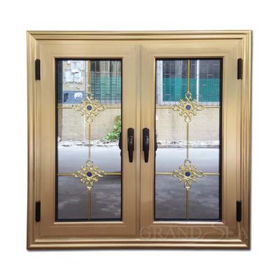 China Australia Magnetic Standard Waterproof Aluminum Frame Screen Casement Glass Windows for sale