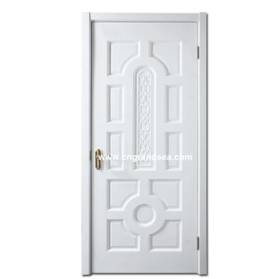 China China Design Luxury White Color Luxury Interior Solid Proof Solid Wood Door for sale