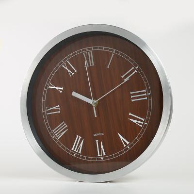 China Wholesale Antique Aluminum Frame Wall Clock Style Decor Living Room Home Decoration for sale