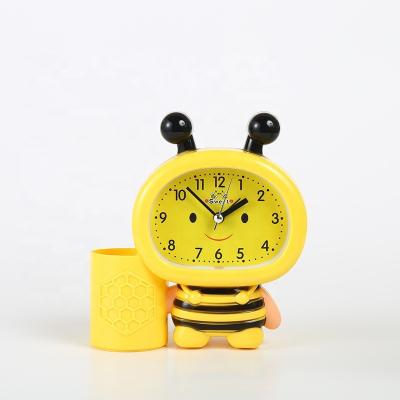 China LUMINOVA Alarm Clock Student Desk Bee Alarm Clock Cute Small Children's Gifts for sale