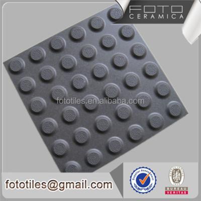 China Gray Tactile Durable Yellow Tiles for Tactile Sidewalk Paving for sale