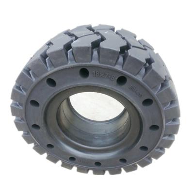 중국 Forklift solid tires 23x9-10,23x10-12 7.50-16 standard tire llantas industriales 판매용