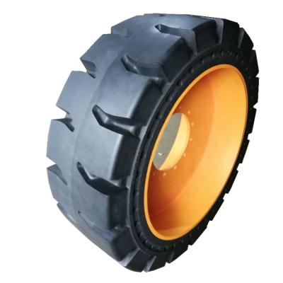 中国 Non-Marking Anti Corrosion Line Solid Wheel Tire With 22*9*16 Rims For Machinery Use 販売のため