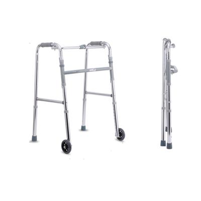 China Sturdy And Stable Durable Using Low Price Sturdy And Stable Rectangle Aluminum Alloy Patient Walking Walker For Adults for sale