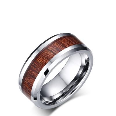 China Factory FASHIONABLE Designs Shape Silver Tungsten Carbide Ring Man Engagement Ring, Custom Logo, OEM/ODM for sale