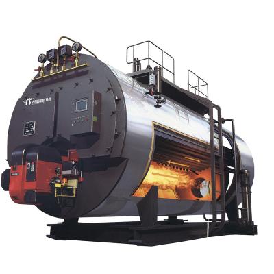 China Horizontal 0.5ton/hr 1ton/hr Fire Tube Heavy Oil Gas Steam Boiler for sale