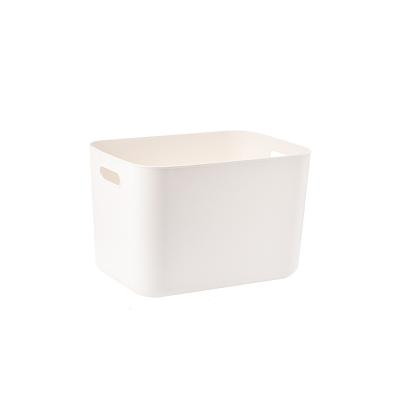 China Viable Multifunctional Desktop Toy Storage Clothes Plastic Dustproof Storage Boxes Without Lid for sale