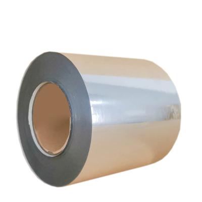 China Light Silver Oil Based Glue 80g Material 50 Self Adhesive Waterproof BOPP Sticker 1070mm White Jumbo Roll for sale