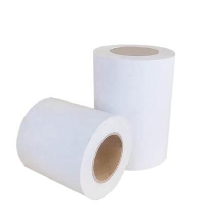 China BOPP Film Sticker Waterproof Pearl White Release Paper Jumbo Roll For Industrial Necessities for sale