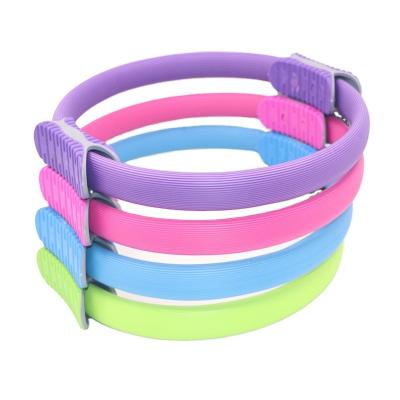 China Eco-friendly Material MUTIGA Ready To Ship  Design Pilates Ring Yoga Magic Circle  Pilates Ring For Home Fitness for sale