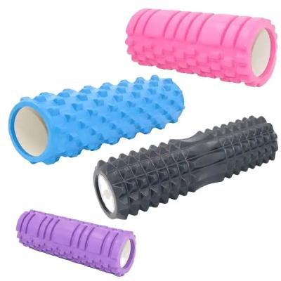 China Durable Eco-friendly Comfortable Portable MUTIGA Classic Style Custom Gym Cork Fitness Massage Eva Paint  Foam Roller for sale