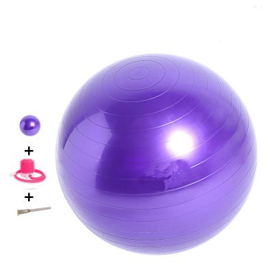 China Round MUTIGA  85CM  PVC Custom Logo Anti Burst Exercise Ball Eco Friendly Yoga Pilates Ball for sale