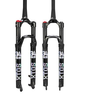 China Durable Aluminum Alloy Mountain Bike Fork 29er Fork Supension Air 34 RL120mm Bicycle Fork for sale