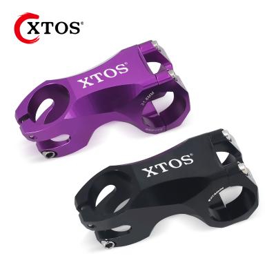 China High Quality Durable CNC Bicycle Aluminum Alloy XTOS Riser 31.8*60mm Aluminum Hollow Stem for sale